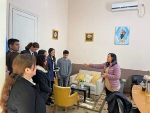 Alumnos del ISFD “Agustín Gómez”, en la Intendencia yapeyuana