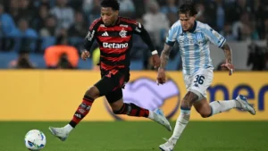 Terminó la ilusión de Racing, que empató con Flamengo y quedó afuera de la Libertadores