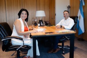 El gobernador Valdés y la ministra Miño delinearon cómo fortalecer la educación