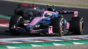 Colapinto, sin inconvenientes en las prácticas en Japón pero envuelto en una polémica