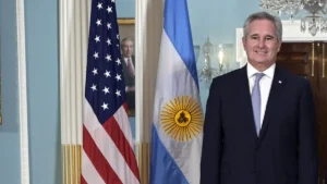 “Argentina no será neutral ante el terrorismo”, aseguró el canciller Pablo Quirno