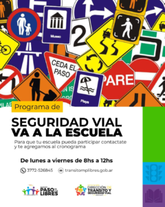 En Libres, Tránsito ofrece charlas de educación vial para instituciones educativas