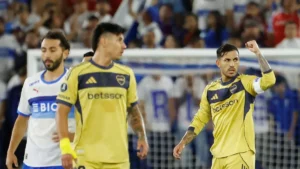 Boca debutó en la Libertadores venciendo a la Universidad Católica de Chile