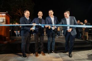 Juan Pablo Valdés inauguró la nueva Costanera de Goya