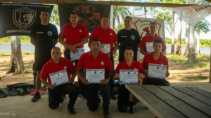 Defensa Civil Municipal participó en capacitación en buceo y rescate subacuático