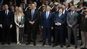 Milei presidió el acto en el Día del Veterano y los caídos en la Guerra de Malvinas