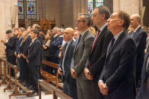 El arco político presente en la Misa por Francisco en Luján y faltazo de Villarruel