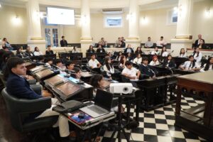 En experiencia educativa, 48 estudiantes correntinos asumieron como senadores jóvenes