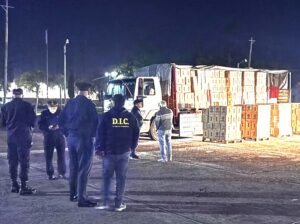 La Policía de Corrientes recuperó carga de aceite comestible robado