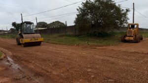 El Municipio de Libres mejoró las calles del barrio “El Palomar”
