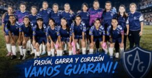 Guaraní debutará el domingo en el Torneo Provincial de Fútbol Femenino