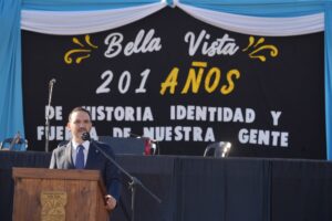 En Bella Vista, Valdés ratificó el compromiso de invertir en obras estratégicas