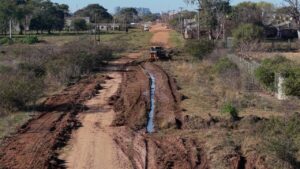 Recuperan calles y un acceso de tierra clave en el barrio “General Joaquín Madariaga”