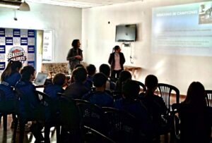 El Municipio libreño brindó charla sobre nutrición a jóvenes del Club Barraca