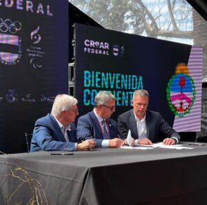 Corrientes se sumó al CReAR Federal para fortalecer el desarrollo de sus deportistas