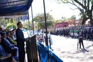 En el día del centenario de Virasoro, Valdés puso en valor su desarrollo industrial