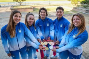 Preseas y posición de Argentina en el medallero de los Juegos Suramericanos 2026
