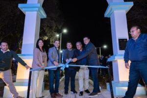 Se inauguró el Arco Trunco en homenaje a los caídos en la Guerra de Malvinas