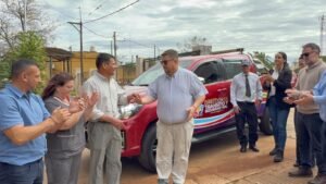 Flamante camioneta se incorporó al trabajo de la Dirección de Tránsito de Libres