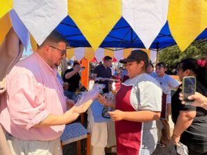 Agustín Faraldo compartió con chicos y familias el 6° Festival del Guiso