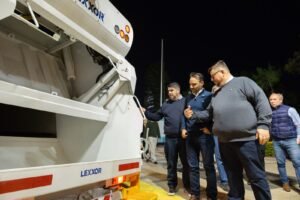 La Comuna de Libres incorporó maquinaria y camiones para reforzar los servicios