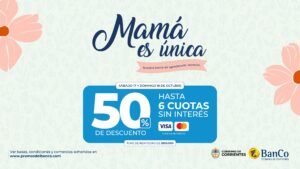 Gobierno provincial y BanCo lanzaron beneficios especiales para el Día de la Madre