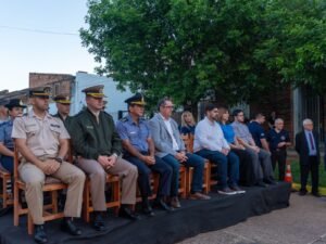 Autoridades municipales acompañaron a Bomberos Voluntarios de Libres en sus 42 años