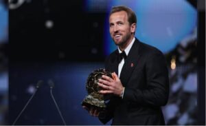 Harry Kane, ganador del Balón de Oro