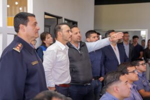Juan Pablo Valdés supervisó el funcionamiento del Comando Operativo de Emergencias